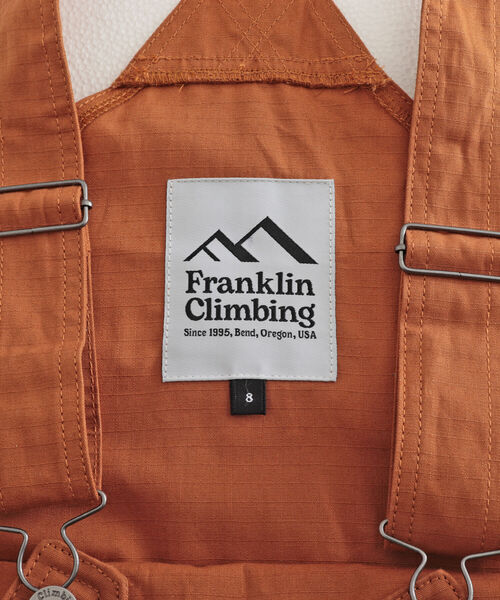 Franklin Climbing（フランクリンクライミング）の「【Franklin Climbing/フランクリンクライミング】焚火タフオックスエプロンベスト（ベスト・メンズ・ブラック/オリーブ/キャメル・MEDIUM/LARGE）」の14枚目の写真