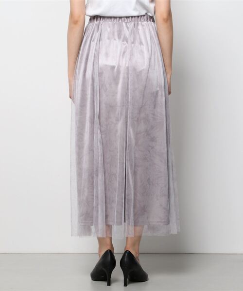 AS KNOW AS PINKY（アズノゥアズピンキー）の「チュール重ねる染まるスカート（スカート・レディース・グレー系その他/グリーン系その他/パープル系その他・FREE）」の11枚目の写真