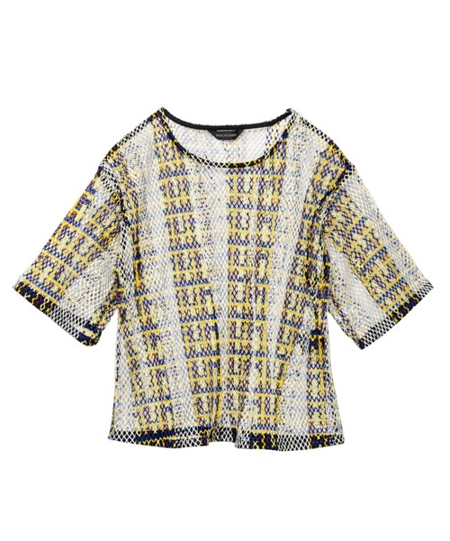 NAKAGAMI(ナカガミ)の「NAKAGAMI(ナカガミ) CHECK P/O/チェックプルオーバー/N0122S0026(Tシャツ/カットソー・レディース・イエロー・FREE)」の7枚目の写真