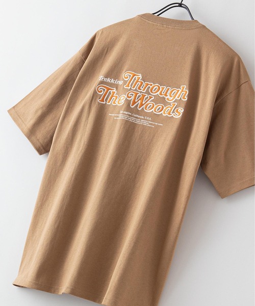 OUTDOOR PRODUCTS(アウトドアプロダクツ)の「【OUTDOOR PRODUCTS/アウトドアプロダクツ】 USAコットングラフィック バックプリント ビッグシルエット Tシャツ(Tシャツ/カットソー・メンズ・ブラック系その他/その他2/ホワイト系その他/その他1/ネイビー/ベージュ系その他/オリーブ/ベージュ/ブラック/アイボリー/その他3/ホワイト・X-LARGE/MEDIUM/LARGE)」の5枚目の写真