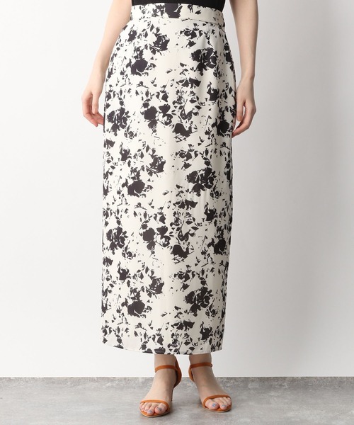 A part by（アパートバイ）の「オオバナナロースカート　276094（スカート・レディース・ブラック/ブラウン/アイボリー・FREE）」の13枚目の写真