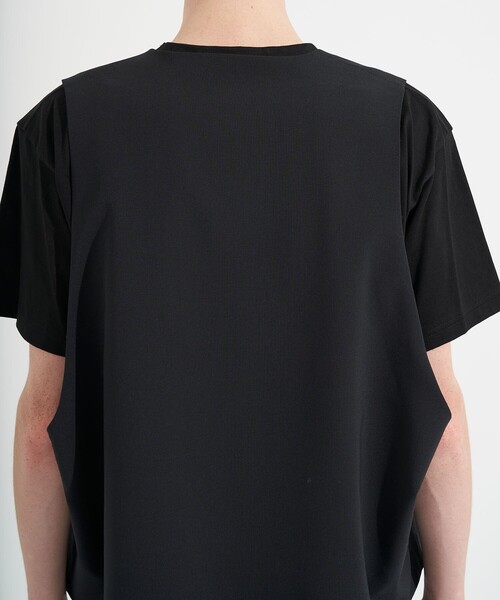 SHAREEF（シャリーフ）の「STUDIOUS別注 GILLET（ベスト・メンズ・ブラック/ブルー/グリーン・1/2）」の8枚目の写真