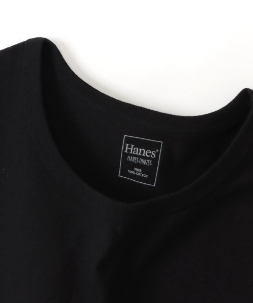 HANES(ヘインズ)の「【Hanes/ヘインズ】レディース HANES UNDIES リサイクルコットン スリーブレスシャツ(Tシャツ/カットソー・レディース・ブラック/グリーン系その他/ホワイト・FREE)」の17枚目の写真