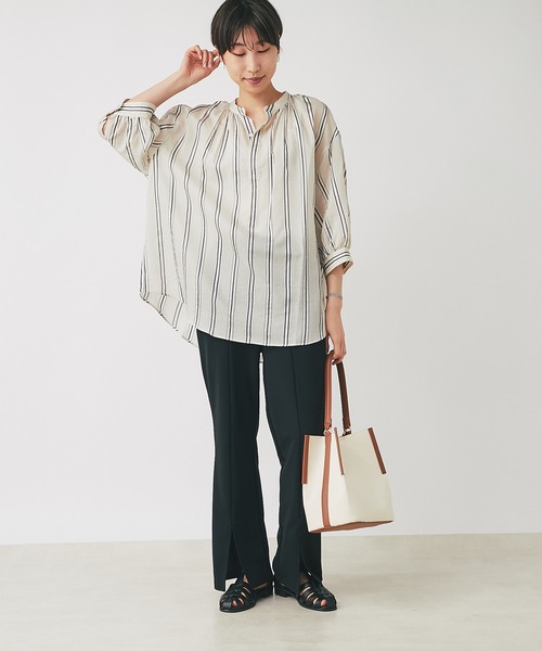 mio notis（ミオノティス）の「mio notis(ミオノティス)グルカサンダル（サンダル・レディース・ホワイト/ブラック・38/36/37）」の5枚目の写真