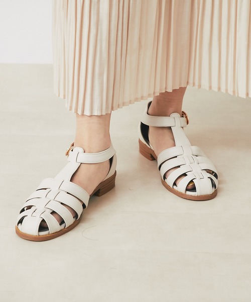 mio notis（ミオノティス）の「mio notis(ミオノティス)グルカサンダル（サンダル・レディース・ホワイト/ブラック・38/36/37）」の21枚目の写真