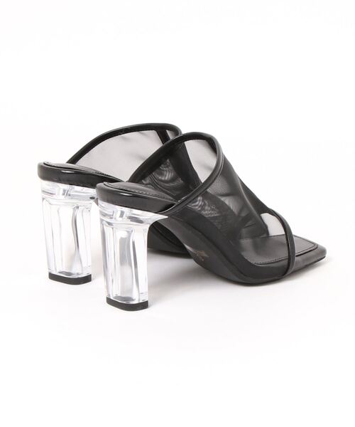 SAMANTHAVEGA（サマンサベガ）の「シースルークリアヒールサンダル(S)（その他・レディース・ブラック・S）」の3枚目の写真
