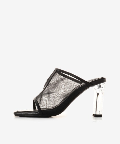 SAMANTHAVEGA（サマンサベガ）の「シースルークリアヒールサンダル(S)（その他・レディース・ブラック・S）」の5枚目の写真