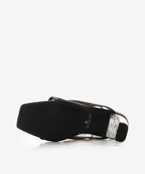 SAMANTHAVEGA（サマンサベガ）の「シースルークリアヒールサンダル(S)（その他・レディース・ブラック・S）」の7枚目の写真