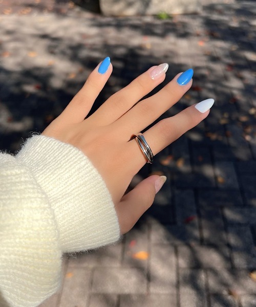 blackdia ocean(ブラックダイヤオーシャン)の「blackdia ocean ステンレス三連リング(リング・レディース・マルチ/シルバー・10号/8号/6号)」の11枚目の写真