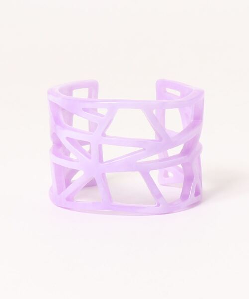 tone（トーン）の「【KuKuLu TOKYO】checkered pattern bangle（バングル/リストバンド・レディース・ホワイト/パープル/ピンク/オレンジ/ブルー/グリーン・FREE）」の8枚目の写真
