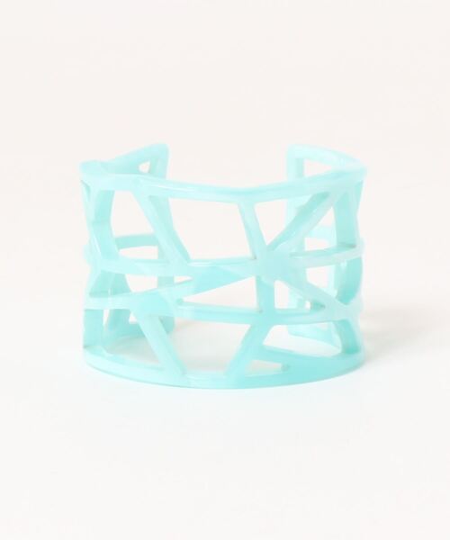 tone（トーン）の「【KuKuLu TOKYO】checkered pattern bangle（バングル/リストバンド・レディース・ホワイト/パープル/ピンク/オレンジ/ブルー/グリーン・FREE）」の10枚目の写真