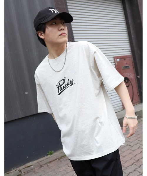 ZIP FIVE（ジップファイブ）の「【ZIP FIVE】ストリートロゴ バリエーション半袖Tシャツ【ユニセックス】（Tシャツ/カットソー・レディース・ホワイト/ブラック/ネイビー/イエロー/ブルー/グリーン/オートミール/ホワイト系/ホワイト系1/ホワイト系2/ブラック系/アイボリー系/ネイビー系/グリーン系/ブルー系/イエロー系/ブラック系1/アイボリー系1/ネイビー系1/グリーン系1/ブルー系1/イエロー系1/ブラック系2/アイボリー系2/ネイビー系2/グリーン系2/ブルー系2/イエロー系2・MEDIUM/LARGE/X-LARGE）」の12枚目の写真