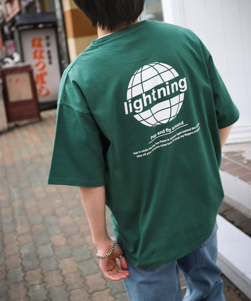 ZIP FIVE（ジップファイブ）の「【ZIP FIVE】ストリートロゴ バリエーション半袖Tシャツ【ユニセックス】（Tシャツ/カットソー・レディース・ホワイト/ブラック/ネイビー/イエロー/ブルー/グリーン/オートミール/ホワイト系/ホワイト系1/ホワイト系2/ブラック系/アイボリー系/ネイビー系/グリーン系/ブルー系/イエロー系/ブラック系1/アイボリー系1/ネイビー系1/グリーン系1/ブルー系1/イエロー系1/ブラック系2/アイボリー系2/ネイビー系2/グリーン系2/ブルー系2/イエロー系2・MEDIUM/LARGE/X-LARGE）」の14枚目の写真