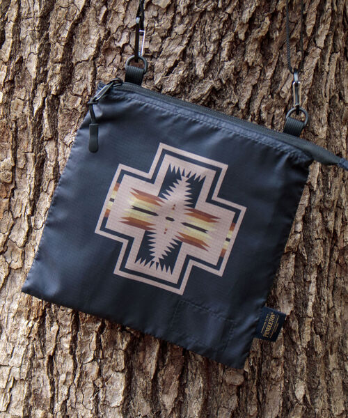 PENDLETON（ペンドルトン）の「【PENDLETON/ペンドルトン】別注ミニリップストップショルダーバッグ（ショルダーバッグ・メンズ・ブラック/ベージュ・FREE）」の7枚目の写真