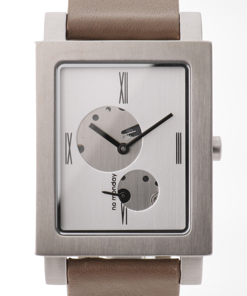NO Monday(ノーマンデー)の「NO MONDAY Open Heart SilverGrey 46202 34mm【 ウォッチ 】(アナログ腕時計・レディース・シルバー・FREE)」の2枚目の写真