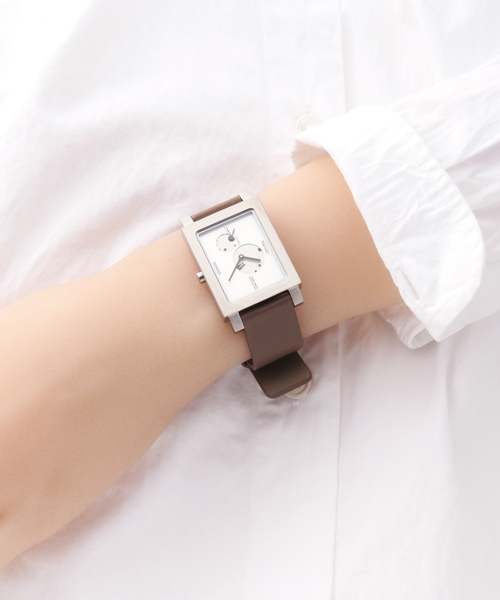 NO Monday(ノーマンデー)の「NO MONDAY Open Heart SilverGrey 46202 34mm【 ウォッチ 】(アナログ腕時計・レディース・シルバー・FREE)」の8枚目の写真