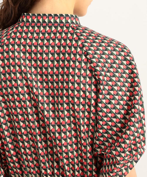 BALLSEY（ボールジィ）の「ジオメトリックプリント バンドカラー