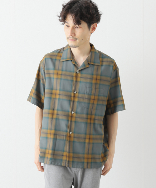 B.C STOCK(ベーセーストック)の「OMBRE CHECK SHIRTS(シャツ/ブラウス・メンズ・ブラック/グリーン・MEDIUM/LARGE)」の20枚目の写真