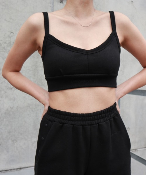 FIG&VIPER(フィグアンドバイパー)の「裏毛Vネックブラタンク(タンクトップ・レディース・ブラック/グレー/パープル・FREE)」の14枚目の写真