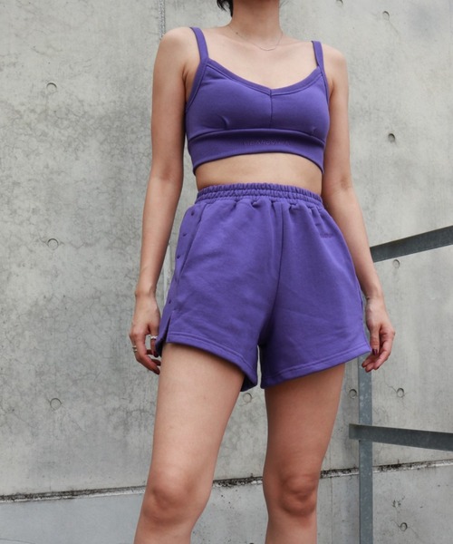 FIG&VIPER(フィグアンドバイパー)の「裏毛Vネックブラタンク(タンクトップ・レディース・ブラック/グレー/パープル・FREE)」の13枚目の写真