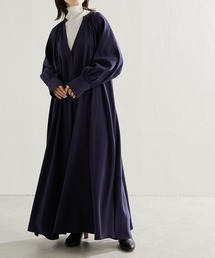 COLLAGE GALLARDAGALANTE | 目を惹くシルエット/ピーチギャザーテントワンピース(ワンピース)