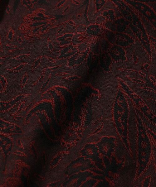 MEN'S BIGI（メンズビギ）の「ボタニカルジャガードカッタウェイスキッパーシャツ（シャツ/ブラウス・メンズ・ベージュ/ネイビー/ボルドー・01/02/03/04）」の5枚目の写真