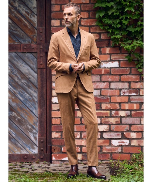 MEN'S BIGI（メンズビギ）の「ボタニカルジャガードカッタウェイスキッパーシャツ（シャツ/ブラウス・メンズ・ベージュ/ネイビー/ボルドー・01/02/03/04）」の22枚目の写真