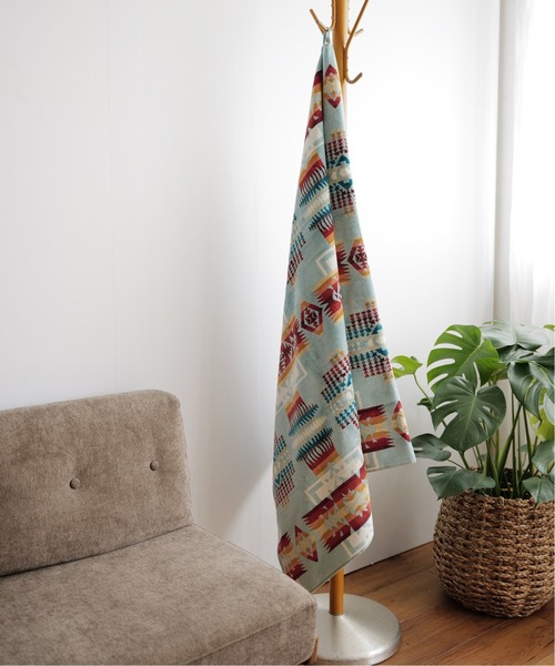未使用★ジャーナルスタンダードファニチャー★ブランケット ACME PENDLETON/ペンドルトン】Oversize Jacquard Towel ジャガード