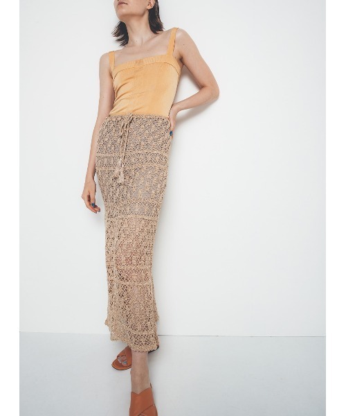 STUNNING LURE（スタニングルアー）の「グローベアショルダータンク（タンクトップ・レディース・オレンジ・SMALL/MEDIUM）」の2枚目の写真