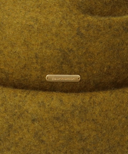 kaorinomori（カオリノモリ）の「kaorinomori モーリエトーク（ハット・レディース・ブラック/グリーン/ブラウン・M/57.5cm）」の9枚目の写真