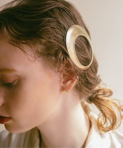SYKIA（シキア）の「Annular eclipse hair barrette（バレッタ