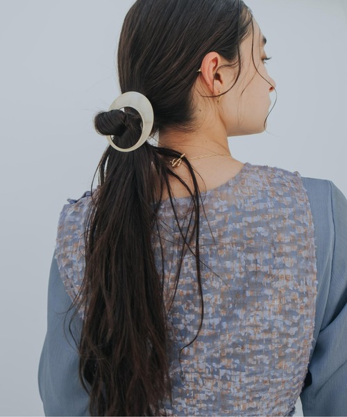 ヘアアクセサリー sykia Annular eclipse hair barrette Annular Eclipse Hair Barrette｜ヘアバレッタ – MARTE