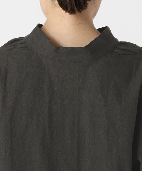ARMY TWILL（アーミーツイル）の「別注【ARMY TWILL / アーミーツイル】PO SHIRT：シャツ（シャツ/ブラウス・レディース・アイボリー/ブラック・FREE）」の20枚目の写真