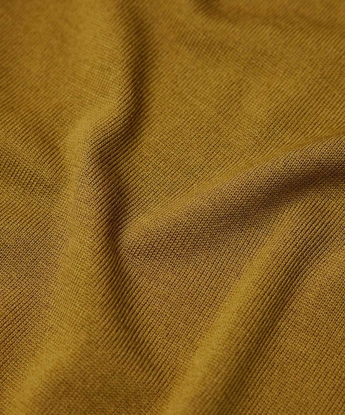 ROPE'（ロペ）の「アンサンブル対応/ハイゲージ5分袖モックネックニット（ニット/セーター・レディース・パープル/ネイビー/グリーン/ベージュ系その他/キャメル/ホワイト系その他2・38）」の17枚目の写真