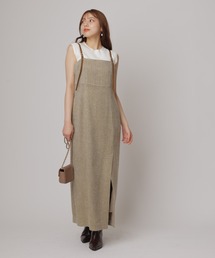 マイストラーダ Mystrada ジレ　スリットワンピース　セット SALE中！マイストラーダ♡ スリットキャミワンピース クロップド