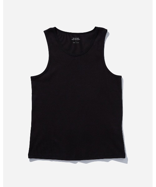 Saturdays NYC（サタデーズ ニューヨークシティ ）の「Cotton Rib Tank（タンクトップ・メンズ・ブラック/サックスブルー・M/XL/L/S/X-SMALL）」の2枚目の写真
