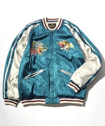 HOUSTON | HOUSTON（ヒューストン）虎・龍刺繍スカジャン/SOUVENIR JACKET（スーベニアジャケット）(スカジャン)