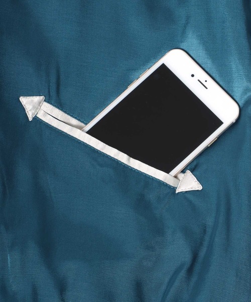 HOUSTON(ヒューストン)の「HOUSTON(ヒューストン)虎・龍刺繍スカジャン/SOUVENIR JACKET(スーベニアジャケット)(スカジャン・メンズ・グリーン/ブラック/ブルー・M/L/XL)」の10枚目の写真