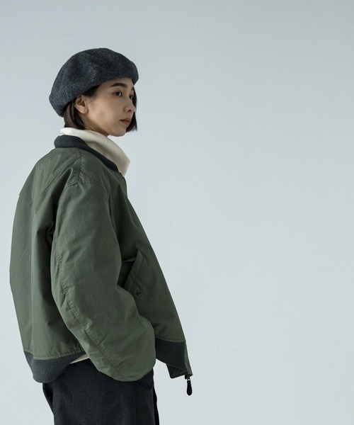 SUBLIME（サブライム）の「【SUBLIME/サブライム】BRUSHED FUR BERET フェイクファー ベレー帽（ハンチング/ベレー帽・レディース・ブラック/モカ・FREE）」の4枚目の写真