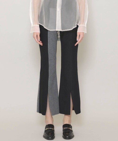 TOKYO DEPARTMENT STORE（トウキョウデパートメントストア）の「【SREU】Upcycle wool pants（その他パンツ・レディース・ブラック・1/2/3）」の6枚目の写真