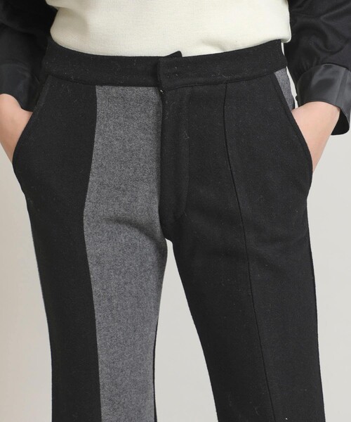 TOKYO DEPARTMENT STORE（トウキョウデパートメントストア）の「【SREU】Upcycle wool pants（その他パンツ・レディース・ブラック・1/2/3）」の5枚目の写真
