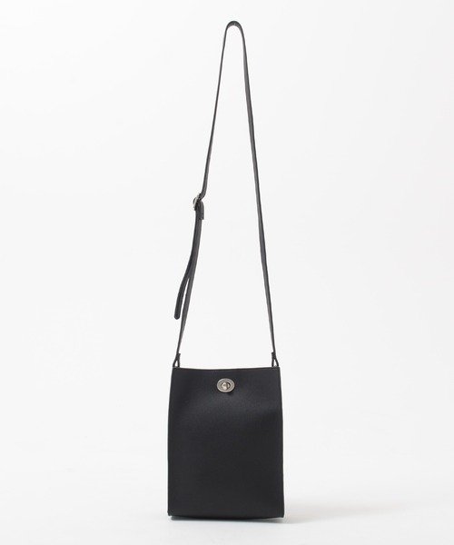 SILVER BULLET（シルバーバレット）の「『SILVER BULLET SELECT AC/シルバーバレットセレクト』レザーライクミニショルダーBAG（ショルダーバッグ・メンズ・ブラック・ONE SIZE）」の13枚目の写真