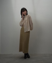 I_am | jacquard knit tight skirt(スカート)