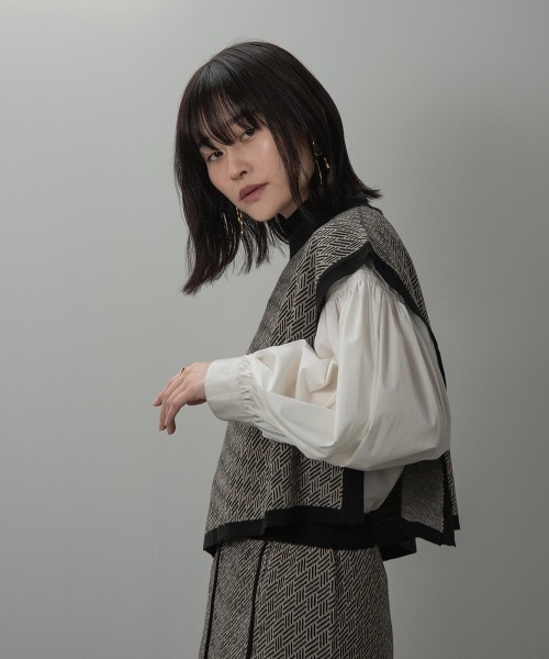 I_am（アイアム）の「jacquard knit tight skirt（スカート・レディース・ブラック/アイボリー/オリーブ・FREE）」の22枚目の写真