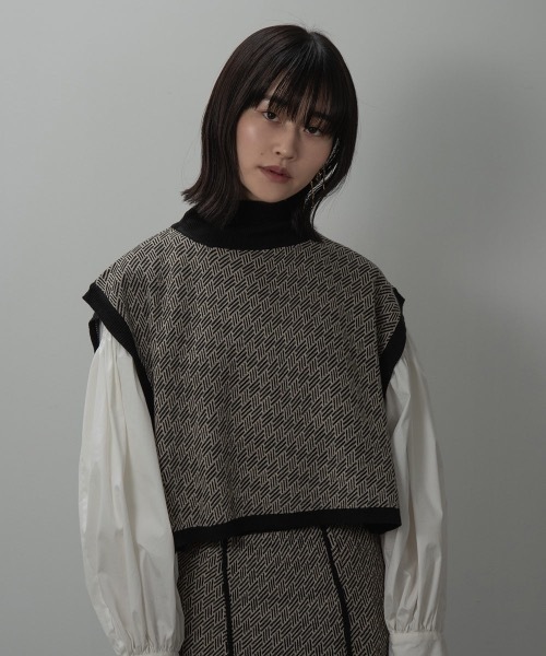 I_am（アイアム）の「jacquard knit tight skirt（スカート・レディース・ブラック/アイボリー/オリーブ・FREE）」の20枚目の写真