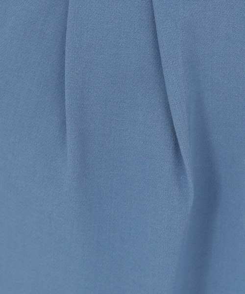 abahouse mavie（アバハウスマヴィ）の「【感嘆/セットアップ対応】タックテーパードパンツ（スラックス・レディース・ブラック/オフホワイト/ブルー/オレンジ/ダークネイビー/イエロー・32/40/34/38/36）」の7枚目の写真