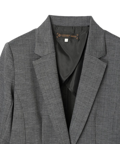 アルファブリック】ストレッチテーラードジャケット【セットアップ対応