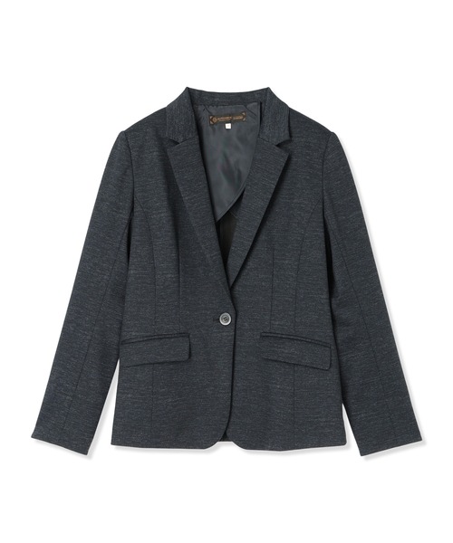 A/C DESIGN BY ALPHA CUBIC(エーシーデザインバイアルファキュービック)の「【アルファブリック】ストレッチテーラードジャケット【セットアップ対応】(テーラードジャケット・レディース・ブラック/グレー/チャコール/ライトグレー/ネイビー・9号/13号/11号/15号/17号)」の17枚目の写真