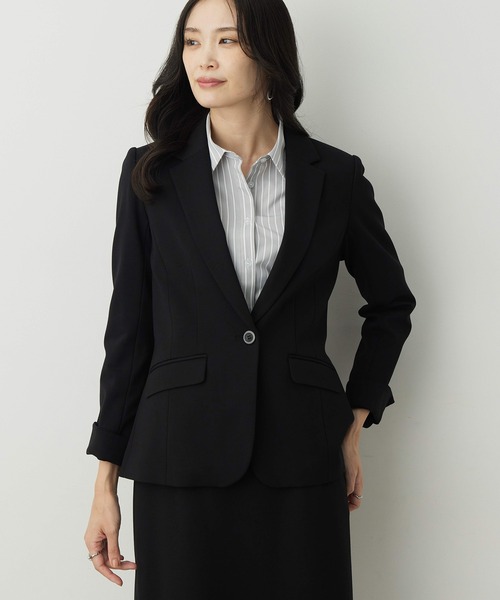 アルファブリック】ストレッチテーラードジャケット【セットアップ対応