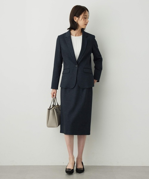 アルファブリック】ストレッチテーラードジャケット【セットアップ対応